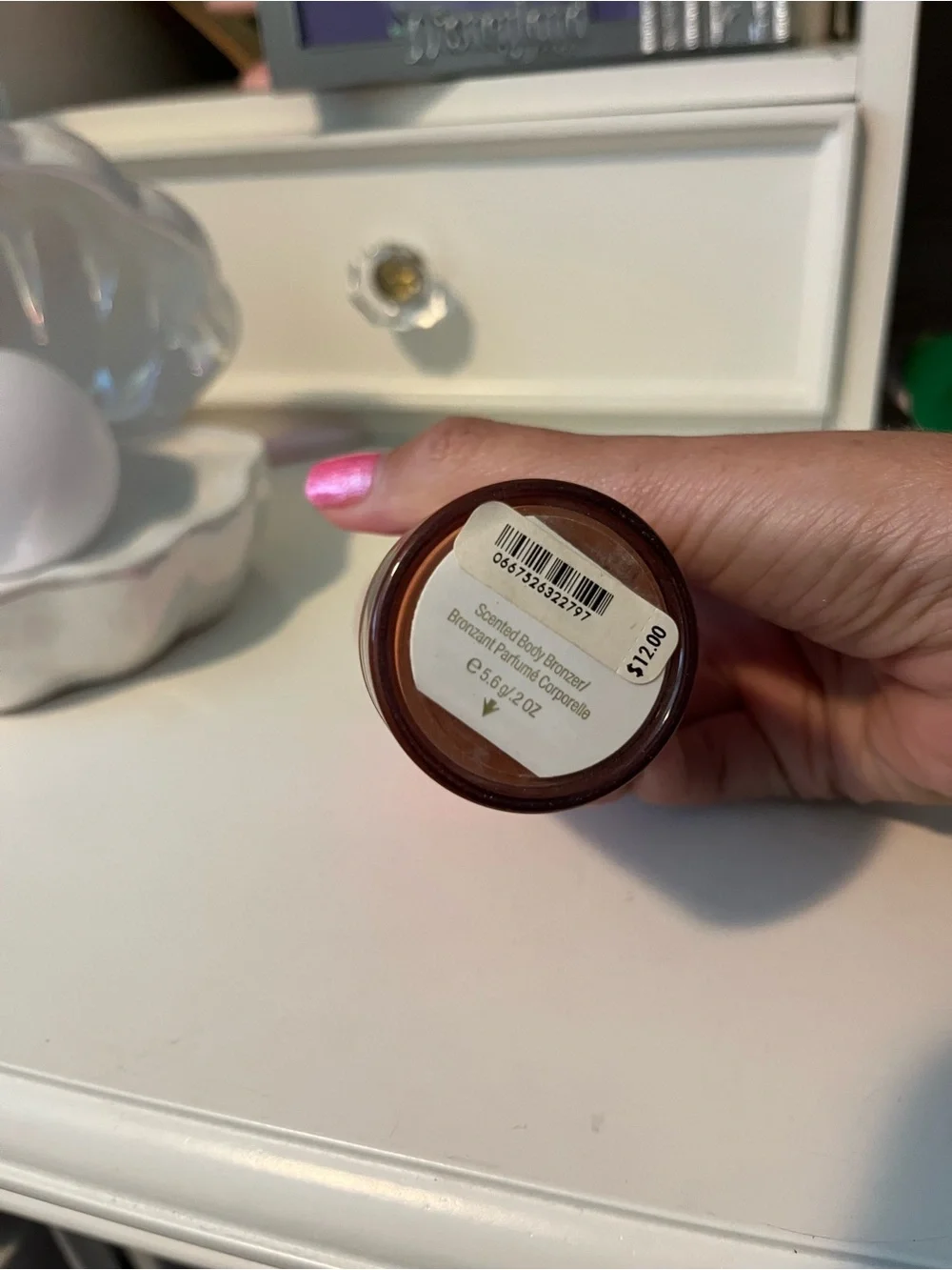 Vintage y2k VS Pink Aloha body bronzer
